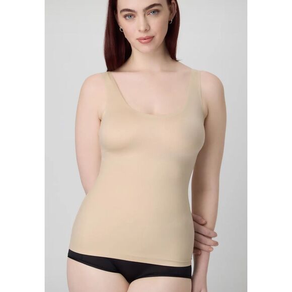 Maidenform NWT Comfort Devotion Cami FI2018 Shapewear Tops Latte Lift Medium - Picture 1 of 4